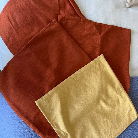 Crate & Barrel - 3  Pillow Covers 16"x 16" - Picture 1 of 12